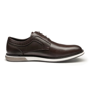 Bruno Marc Men's Plain Toe Oxford Shoe