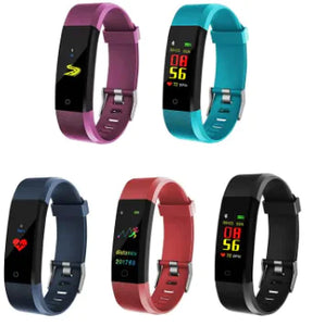 Waterproof Blood Pressure Pedometer Watch