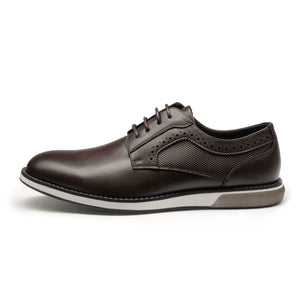 Bruno Marc Men's Plain Toe Oxford Shoe