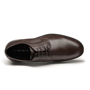Bruno Marc Men's Plain Toe Oxford Shoe