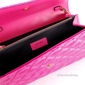 Versace Medusa Fuchsia Soft Quilted