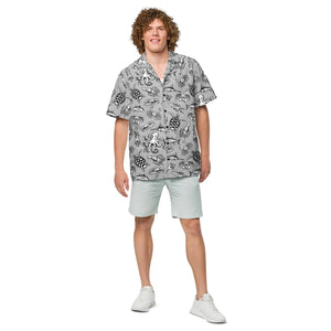 Night Dive Hawaiian Button Shirt