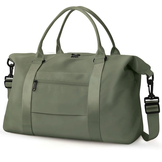 Travel Duffle Bag, Waterproof Weekender Bag Carry On Tote Bags for Women