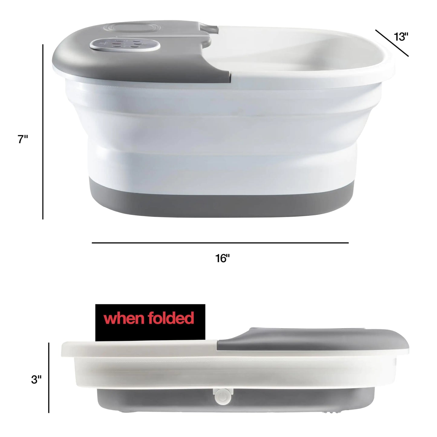 Medical king Foot Spa with Heat and Massage and Jets Includes