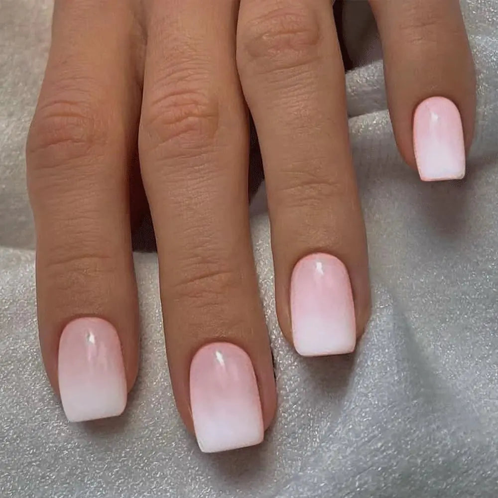 Press on Nails Short Square Acrylic Fake Nails