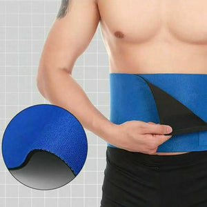Waist Trimmer Belt Sweat Band Wrap Ab Stomach Weight Loss